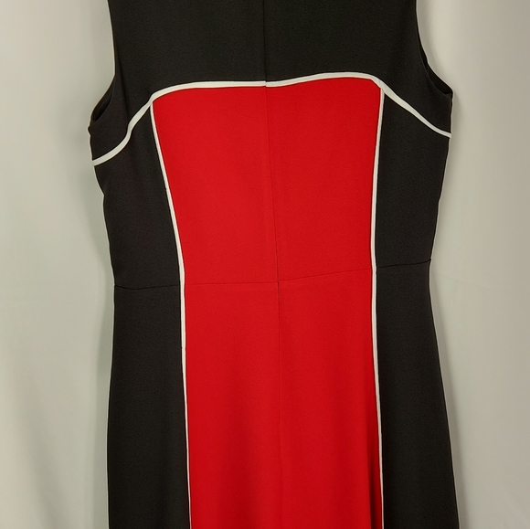 liz claibone size 14, Black and red Sleeveless - Picture 3 of 7